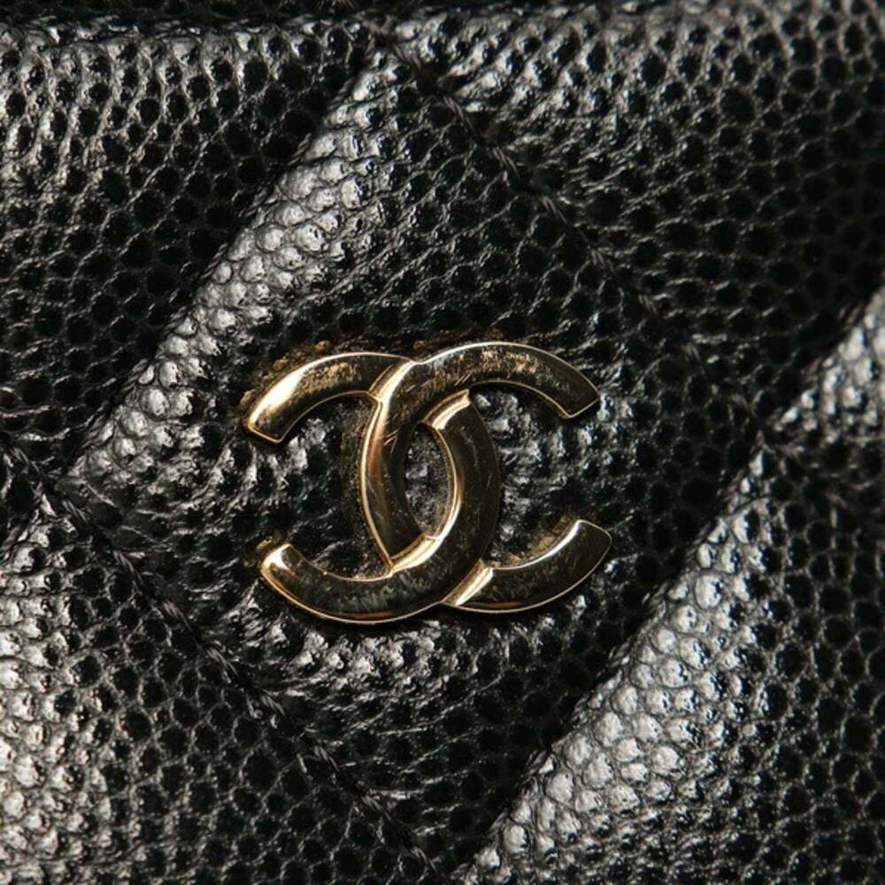 CHANEL Black Caviar Leather Wallet - Picture 4 of 7